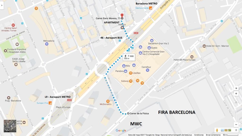 Apartamento Fira Barcelona Οσπιταλέτ ντε Λιοβρεγάτ Εξωτερικό φωτογραφία